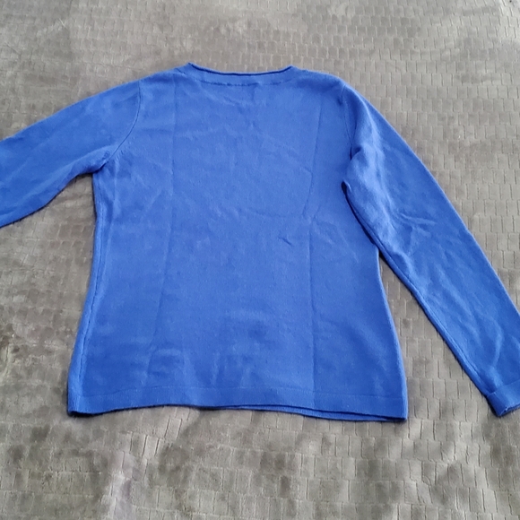 Prive cashmere blue sweater - Picture 3 of 4